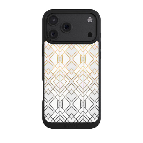 Apple iPhone 18 Pro Max NIVOpure Gold und Grauer Geo Golddruck