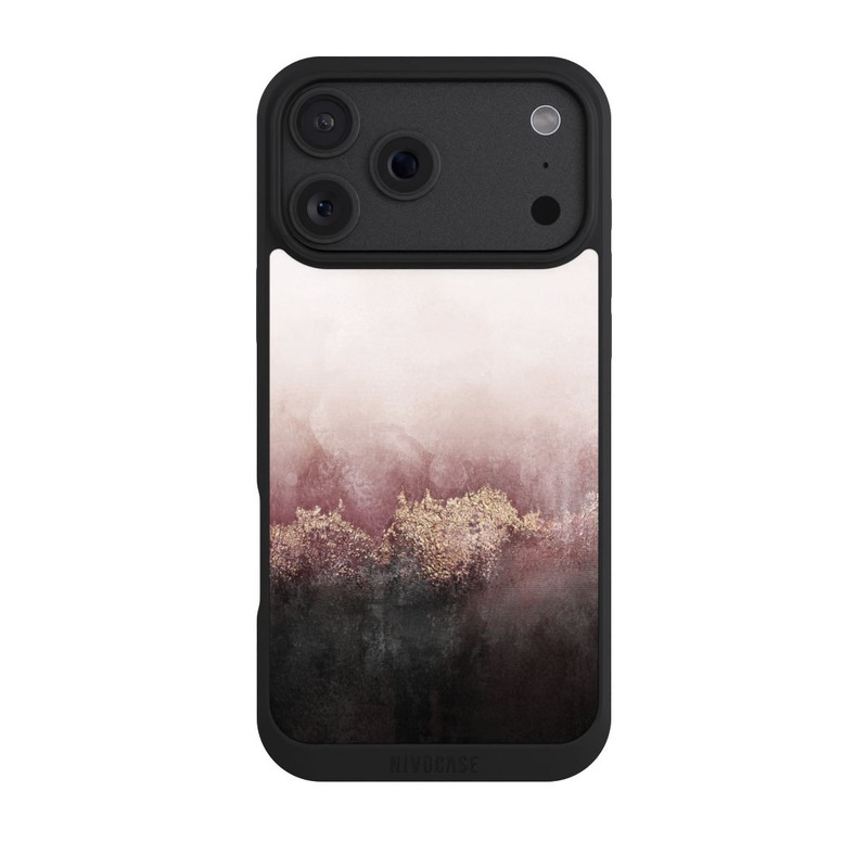 iPhone 18 Pro Max NIVOpure Rosa Himmelsstaub Golddruck