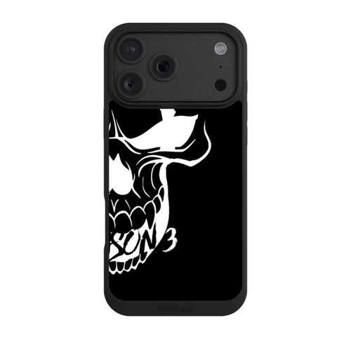 Apple iPhone 18 Pro Max NIVOpure Schädel Groß Schwarz/Weiß