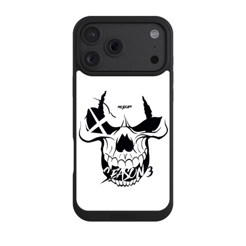 Apple iPhone 18 Pro Max NIVOpure Schädel Weiß/Schwarz