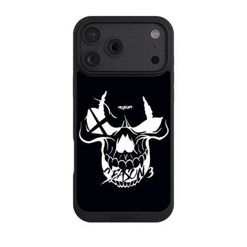 Apple iPhone 18 Pro Max NIVOpure Schädel Schwarz/Weiß