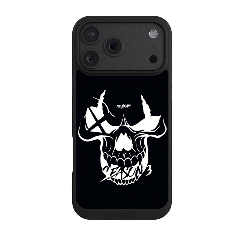 iPhone 18 Pro Max NIVOpure Schädel Schwarz/Weiß