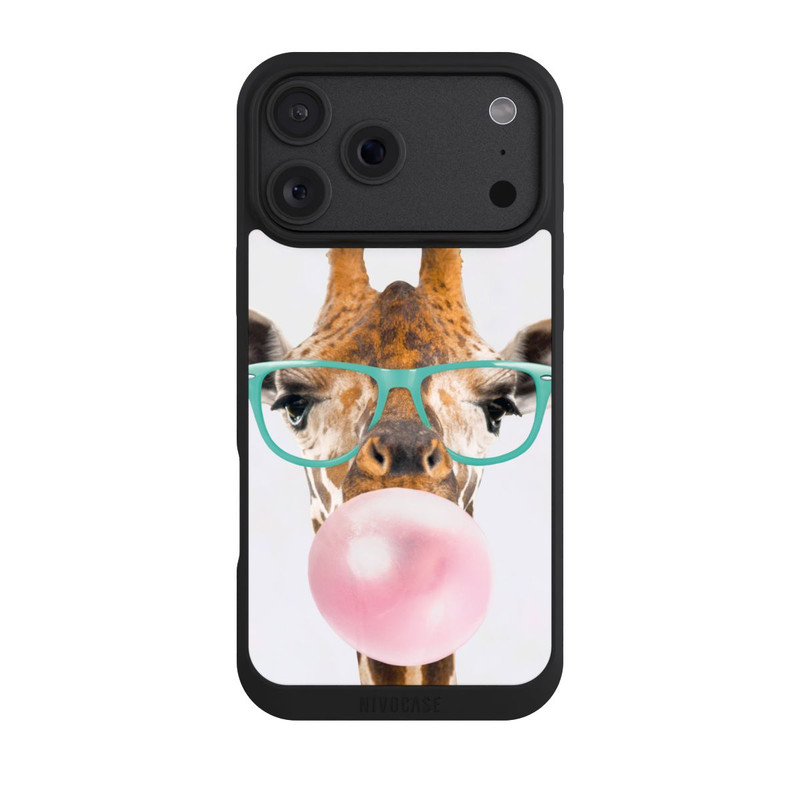 iPhone 18 Pro Max NIVOpure Giraffe mit Kaugummi