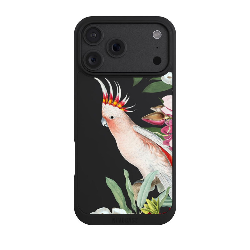 iPhone 18 Pro Max NIVOpure Fleurs de perroquet