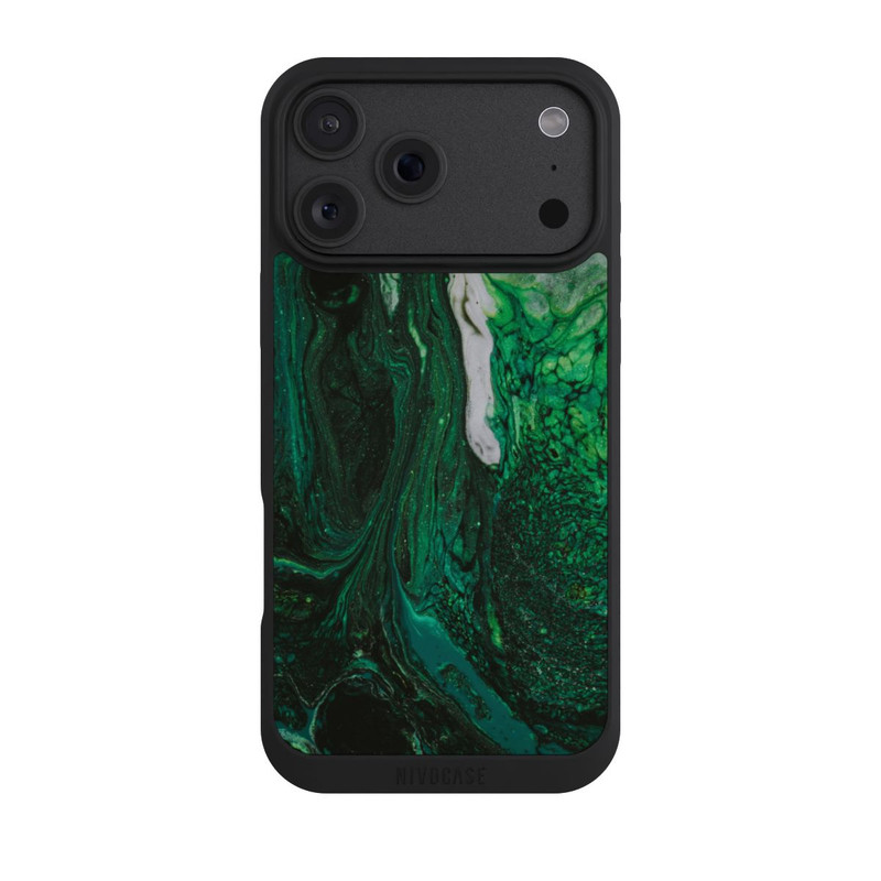 iPhone 18 Pro Max NIVOpure Green oil texture