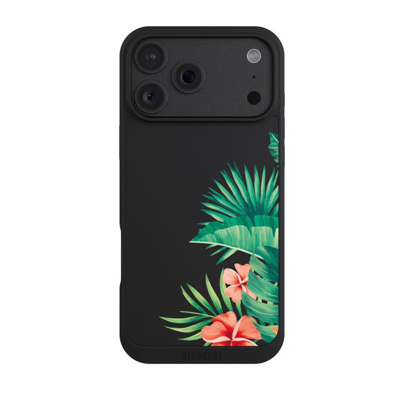 iPhone 18 Pro Max NIVOpure Fleurs tropicales sans fond