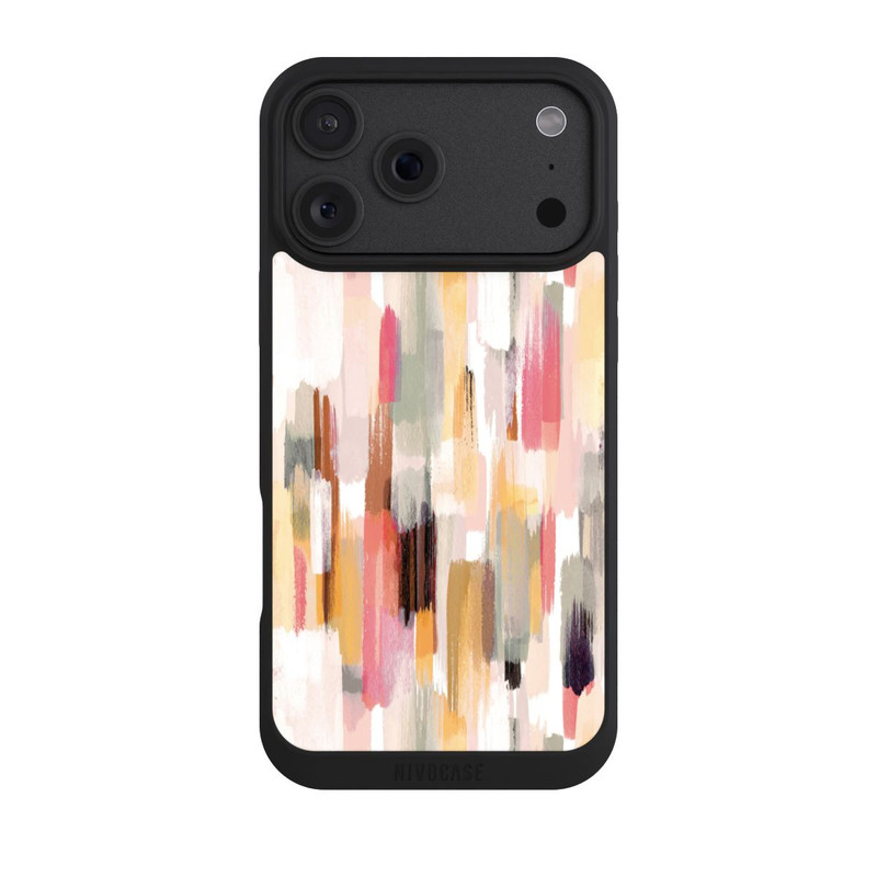 iPhone 18 Pro Max NIVOpure Coups de pinceau abstraits Nuances d'automne