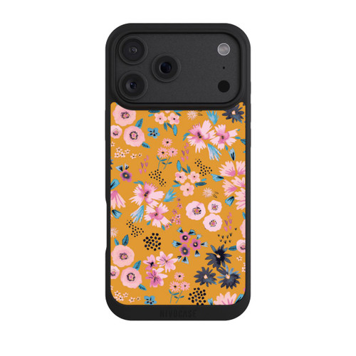 Apple iPhone 18 Pro Max NIVOpure Petites Fleurs Jaune Moutarde