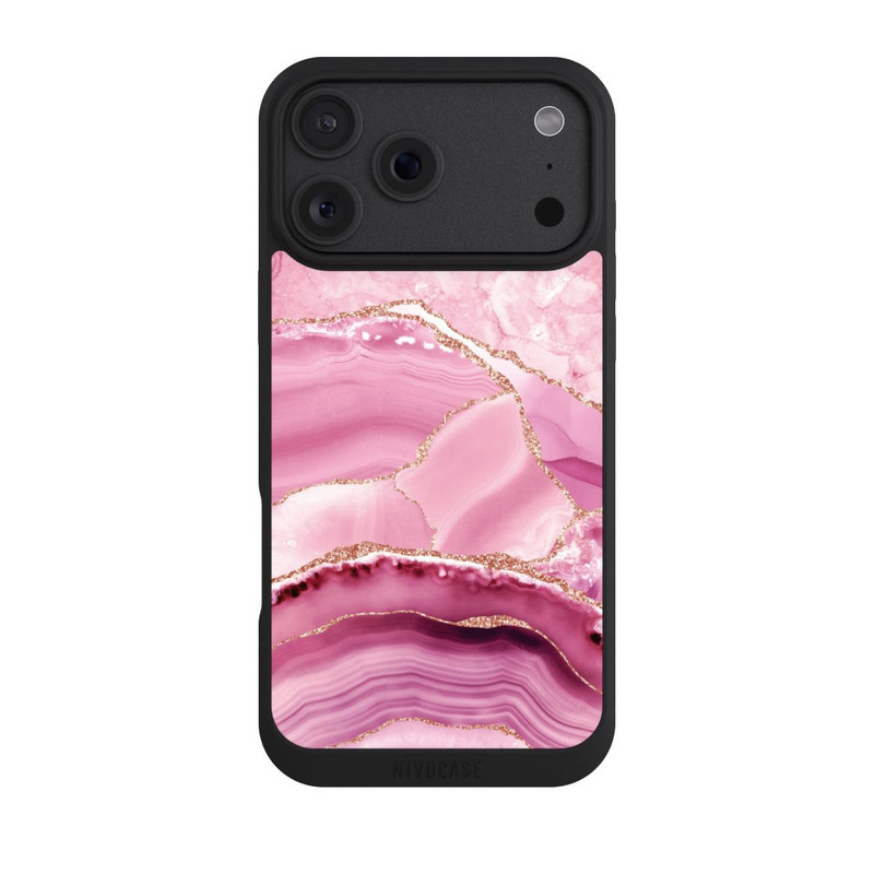 iPhone 18 Pro Max NIVOpure Marbre Sirène Rose