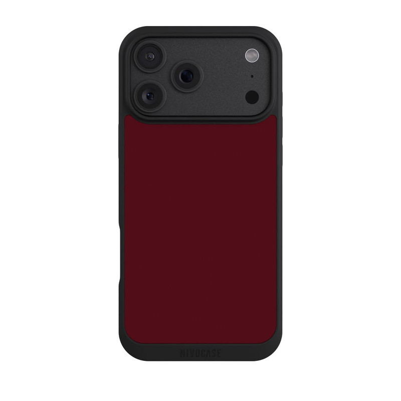 iPhone 18 Pro Max NIVOpure Rouge foncé 1