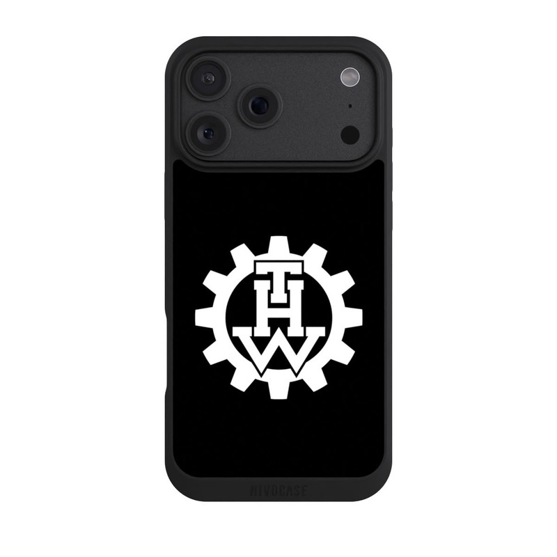 iPhone 18 Pro Max NIVOpure THW Logo Schwarz