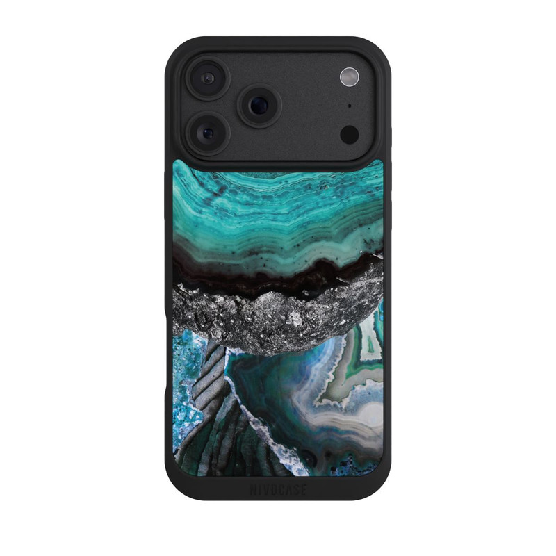 iPhone 18 Pro Max NIVOpure Pierre précieuse Agate