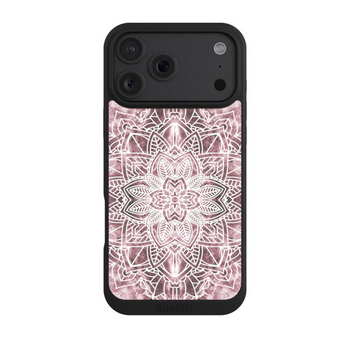 Apple iPhone 18 Pro Max NIVOpure Mandala en marbre blush