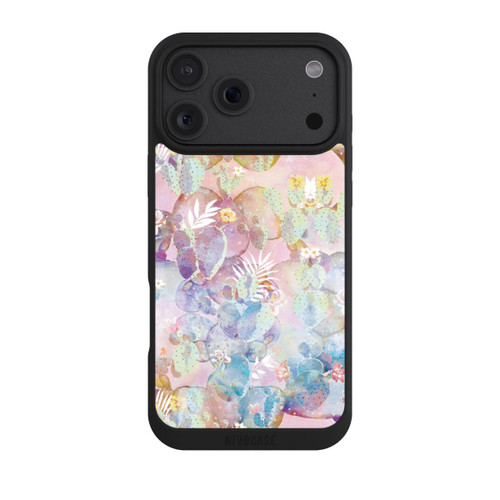 Apple iPhone 18 Pro Max NIVOpure Aquarelle de cactus fleuris
