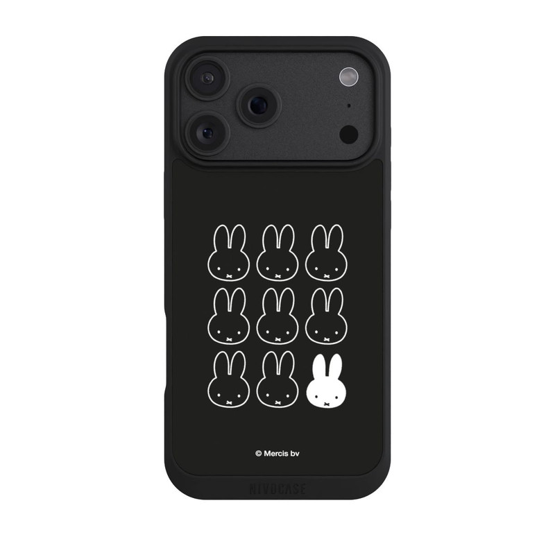 iPhone 18 Pro Max NIVOpure Miffy Noir et Blanc