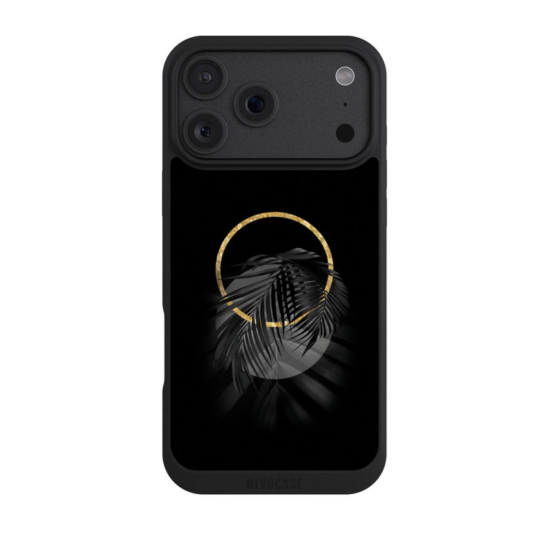 iPhone 18 Pro Max NIVOpure Feuille tropicale noire
