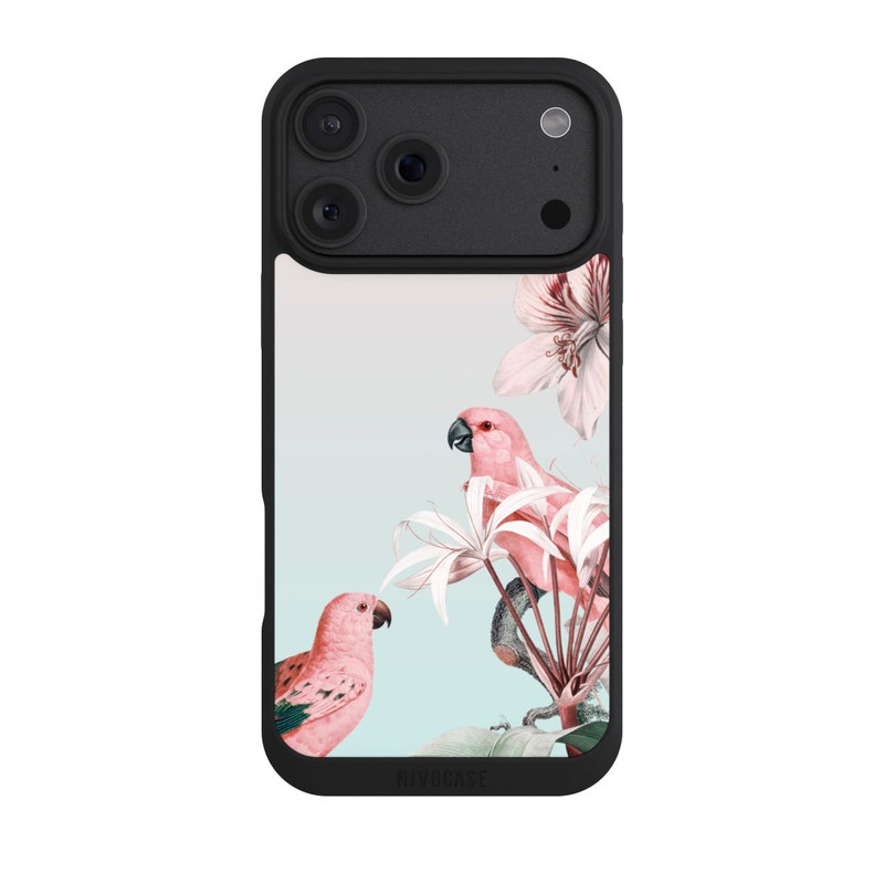 iPhone 18 Pro Max NIVOpure paradiesische Papageien Pastell