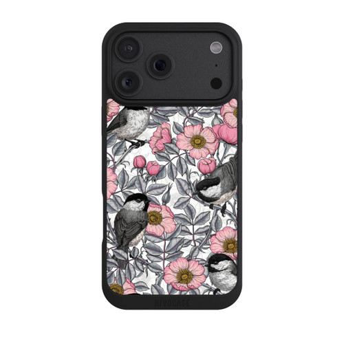 Apple iPhone 18 Pro Max NIVOpure Mésanges et rosier sauvage