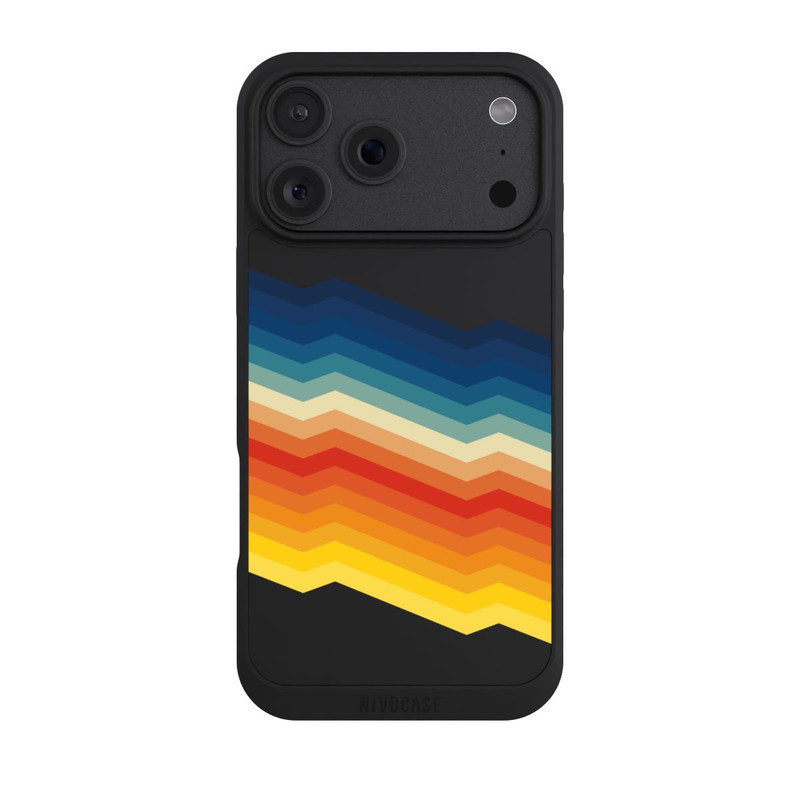 iPhone 18 Pro Max NIVOpure Abstract Rainbow Transparent