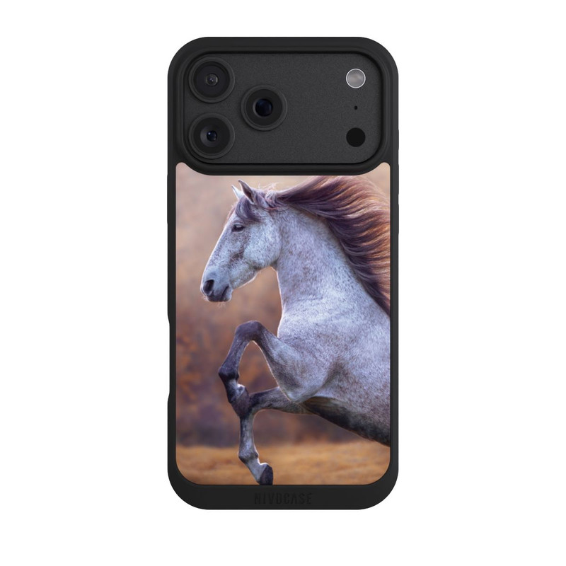 iPhone 18 Pro Max NIVOpure Cheval sauvage blanc