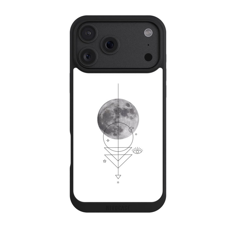 iPhone 18 Pro Max NIVOpure Lune géométrique