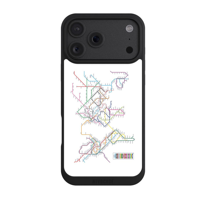 iPhone 18 Pro Max NIVOpure Carte du métro mondial