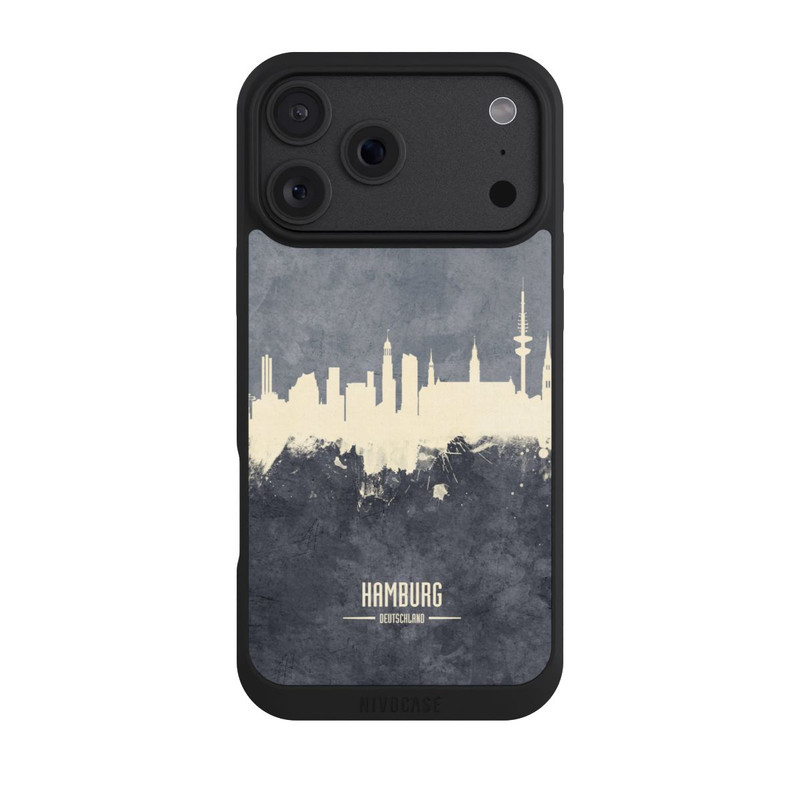 iPhone 18 Pro Max NIVOpure Hamburg Skyline Grau