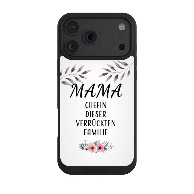 iPhone 18 Pro Max NIVOpure Mama Chefin dieser Verrückten Familie Weiß