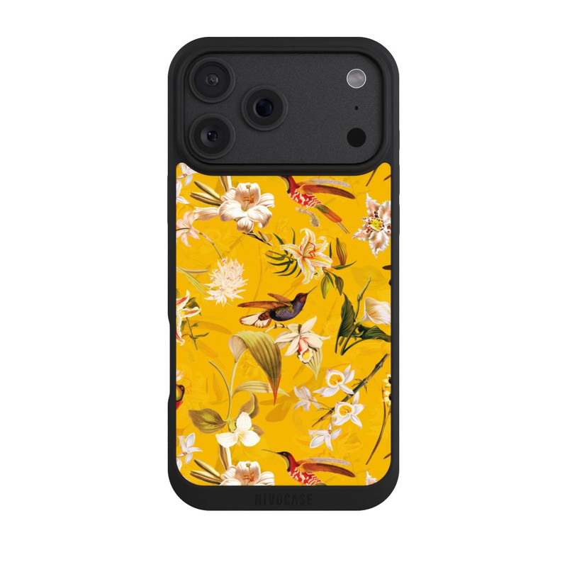 iPhone 18 Pro Max NIVOpure Motif Colibri Jaune