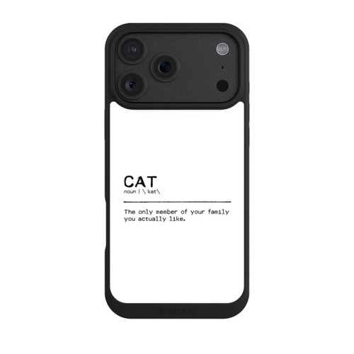 Apple iPhone 18 Pro Max NIVOpure Citation Famille de chats (anglais)