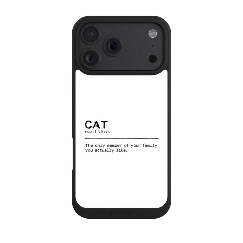 iPhone 18 Pro Max NIVOpure Citation Famille de chats (anglais)