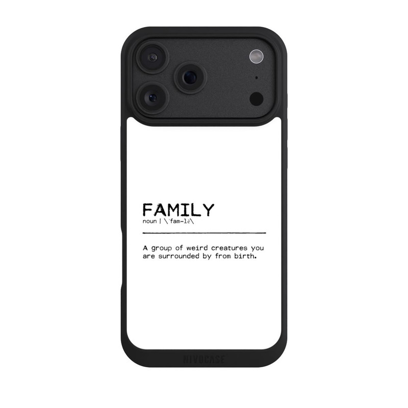 iPhone 18 Pro Max NIVOpure Citation Family Weird (anglais)