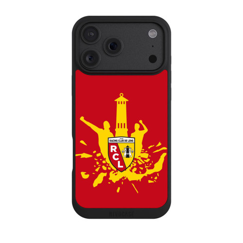 Apple iPhone 18 Pro Max NIVOpure RC Lens Tour jaune sur rouge