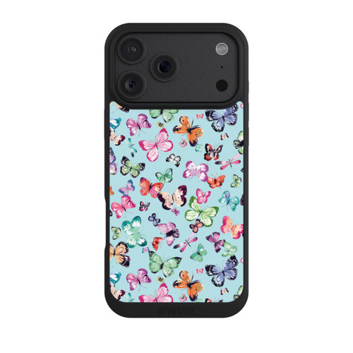 Apple iPhone 18 Pro Max NIVOpure Butterflies Pink Orange Blue