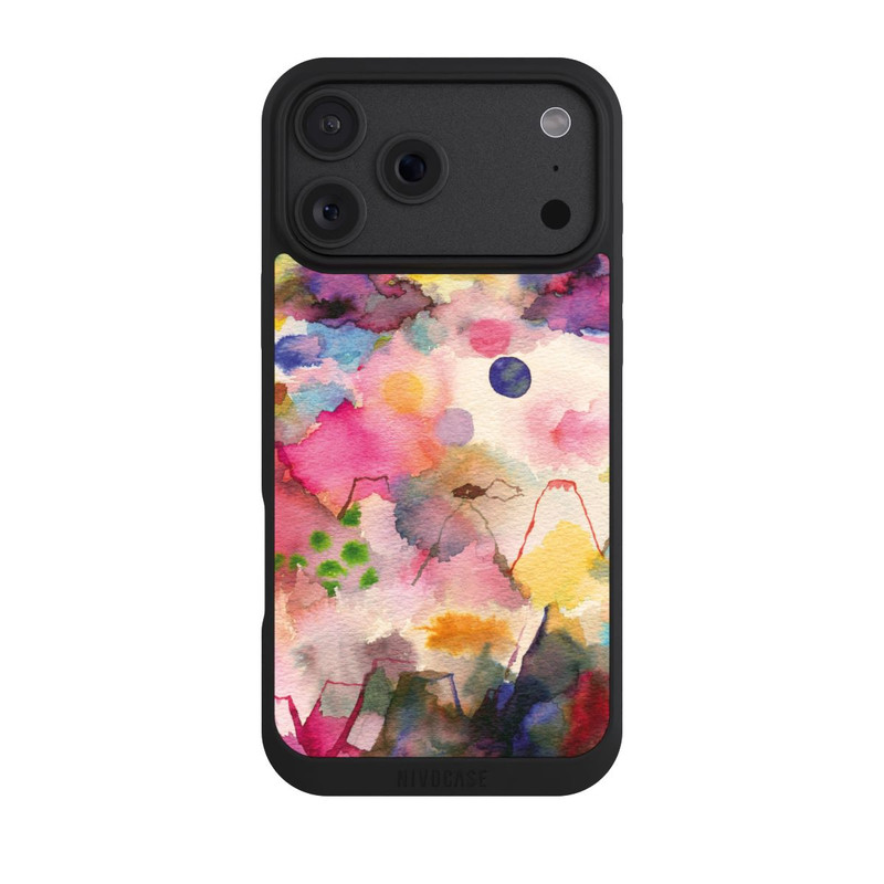 iPhone 18 Pro Max NIVOpure Watercolor Colorful Mountains