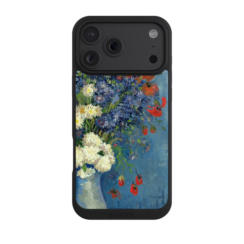 iPhone 18 Pro Max NIVOpure Vase avec Bleuets et Coquelicots - Vicent Van Gogh