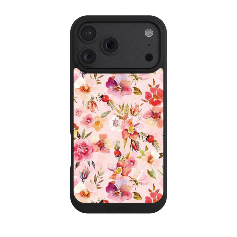 iPhone 18 Pro Max NIVOpure Papier Peint Rose Musquée Printemps Rose