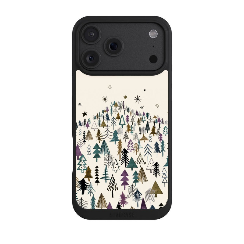 iPhone 18 Pro Max NIVOpure Bergbäume Wald Lila