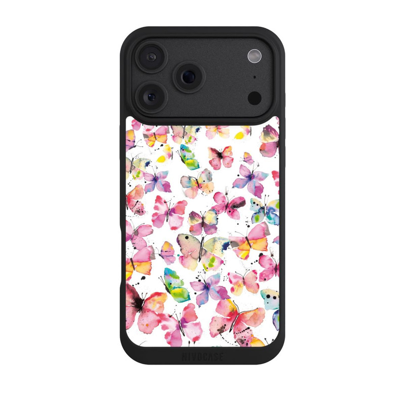 iPhone 18 Pro Max NIVOpure Aquarell Frühlingsschmetterlinge