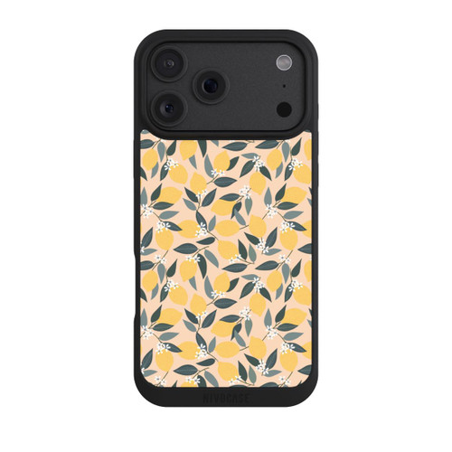 Apple iPhone 18 Pro Max NIVOpure Rosa Zitronen-Muster