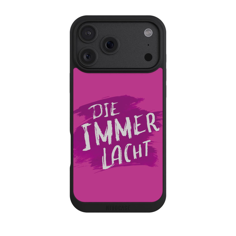 iPhone 18 Pro Max NIVOpure Die Immer Lacht Pink