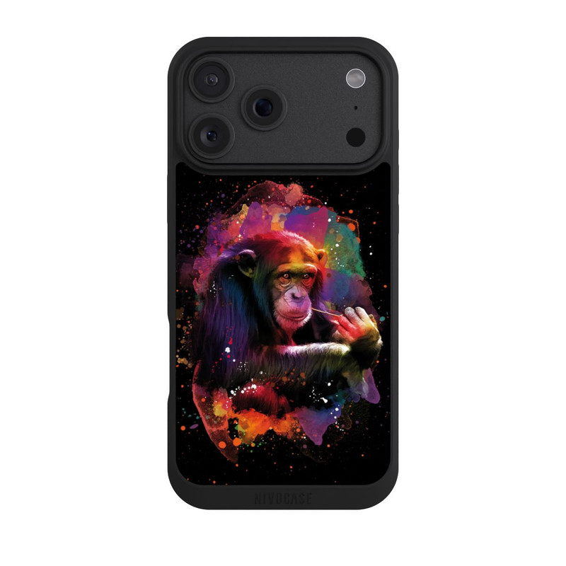 iPhone 18 Pro Max NIVOpure Affe Colorful Sprayart