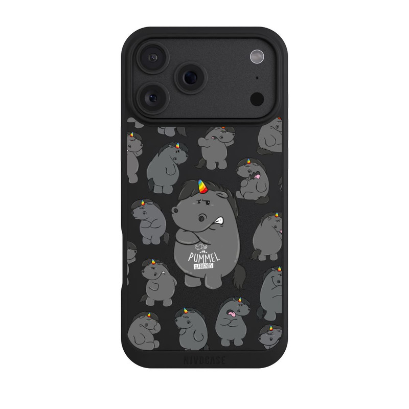 iPhone 18 Pro Max NIVOpure Grummel Allover Transparent