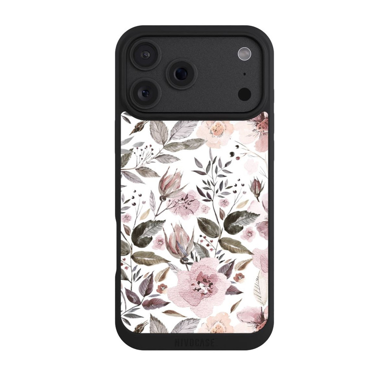 iPhone 18 Pro Max NIVOpure Aquarell braune Rosenblüten