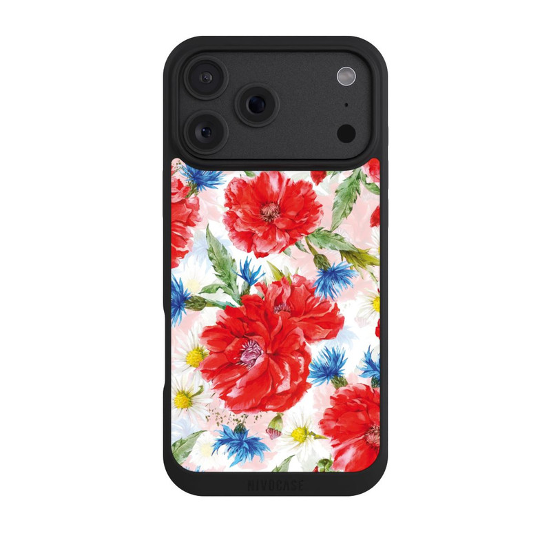 iPhone 18 Pro Max NIVOpure Prairie d'Été, Bleuets et Coquelicots