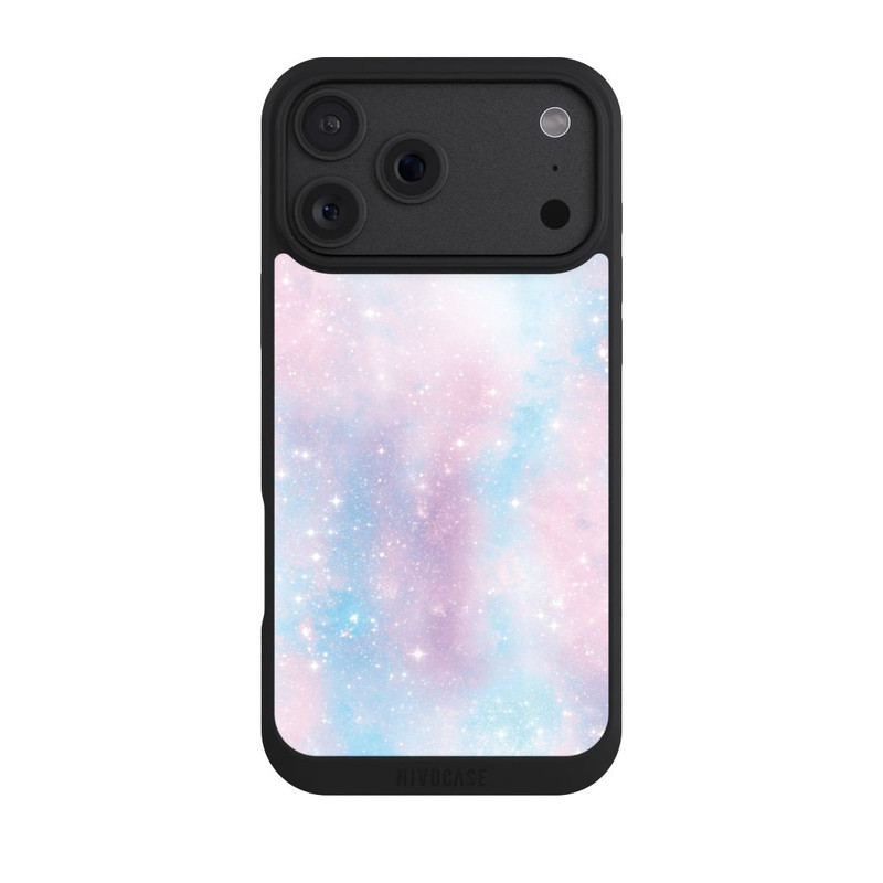 iPhone 18 Pro Max NIVOpure Galaxie rose-bleue