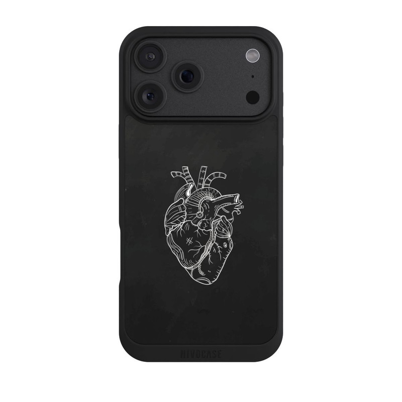 iPhone 18 Pro Max NIVOpure Heart Drawing Black