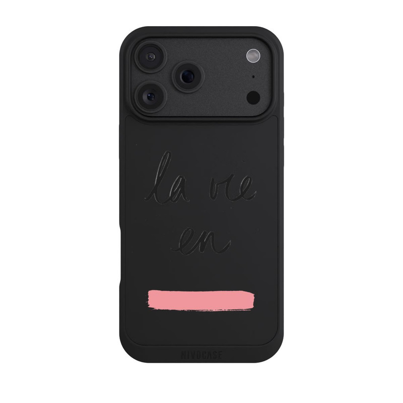 iPhone 18 Pro Max NIVOpure La vie en Rosa Transparent