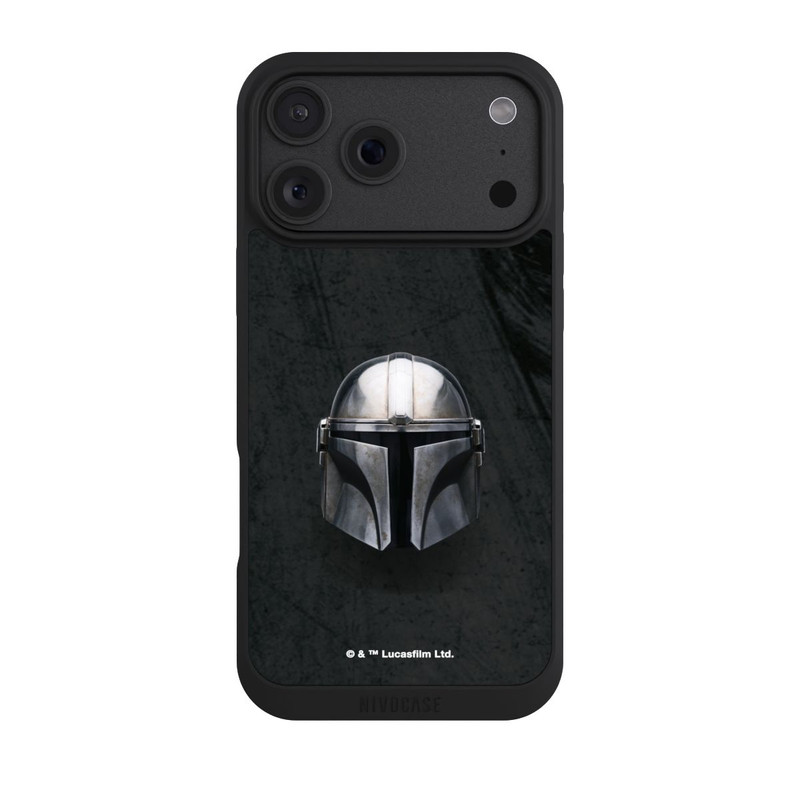 iPhone 18 Pro Max NIVOpure Schwarzer Mandalorianer Helm