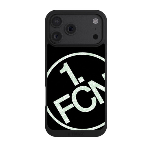 Apple iPhone 18 Pro Max NIVOpure FCN Logo Weiß Texture auf Schwarz
